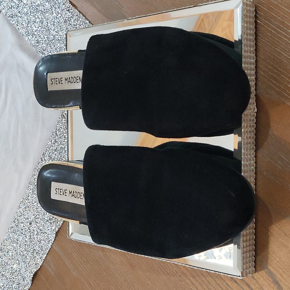 Steve Madden Flats Black